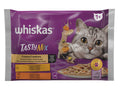 Whiskas Tasty Mix - пауч с пилешко и зеленчуци и с агнешко и пуешко 4х85гр