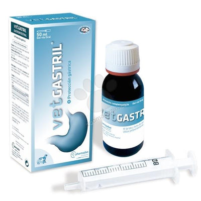 Vetgastril Plus - хранителна добавка за животни страдащи от гастритни състояния 50 мл
