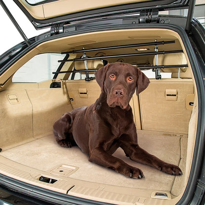 Ferplast - Dog Car Security - решетка за багажник  Min: 82 / 15 / 32 cm - Max: 141 / 15 / 43 cm