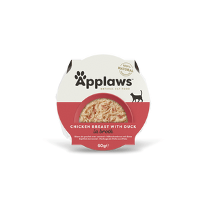 Applaws Cat Pots Juicy Chicken Breast with Duck - с пилешки гърди и патешко месо 60 гр.