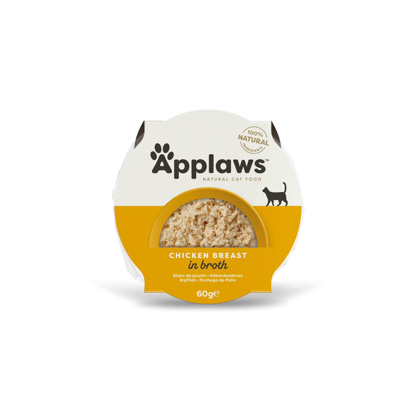 Applaws Cat Pots Tender Chicken Breast with Rice - пилешки гърди с ориз 60 гр.
