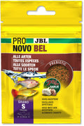 JBL ProNovo Bel Grano S - основна храна на гранули за всички аквариумни рибки 20 мл