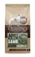 Quattro No Grain Lamb - пълноценна храна за кучета малки породи над 1 година с агнешко месо 1.5 кг.