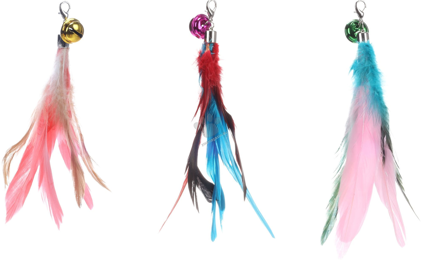 Flamingo Toy Maud Feather for Dangler - висулка за въдица за котки 20 / 12 / 5 см