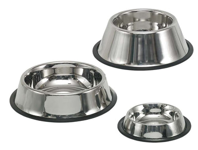 Nobby Stainless Steel Bowl - метална купичка с гумен кант
