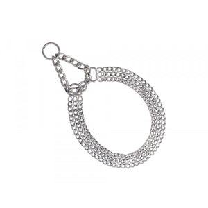 Nobby Chains choker, three rows - нашийник колие троен, за кучета с обиколка на врата до 65 см.