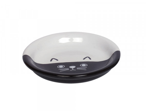 Nobby Cat ceramic milk dish Face - керамична купа 14 х 2см - 100 мл