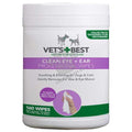 Vets Best Eye & Ear wipes - почистващи кърпички очи/уши куче/коте 18 х 20 см. 160 броя