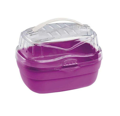 Ferplast - Aladino Small - транспортна чанта за дребни животни  / лилава, синя, жълта /  20 / 16 / 13,5 cm