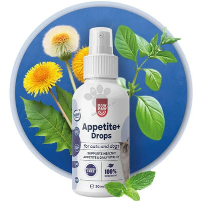 Paw2Paw Appetite + Drops - натурална подкрепа за апетит и хранителен интерес 50 мл