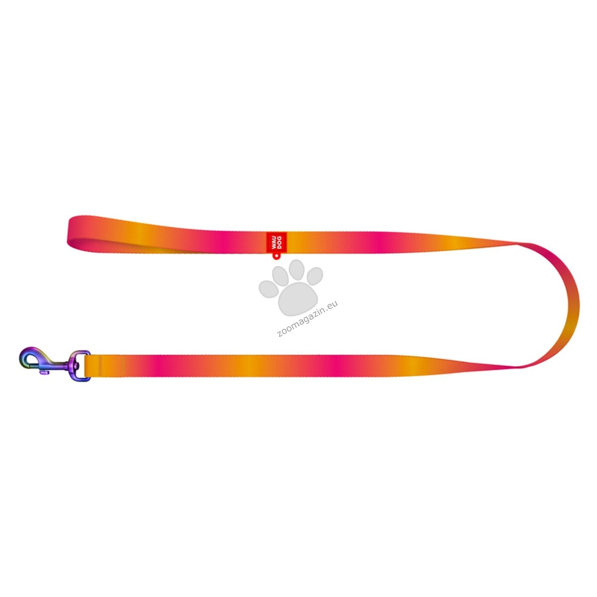 Waudog Leash Gradient Orange S - повод за куче 122 см / 15 мм