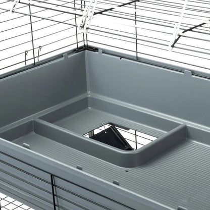 Ferplast Rabbit 120 Tris - fully equipped cage for mini rabbits 118 / 58 / 166 cm.