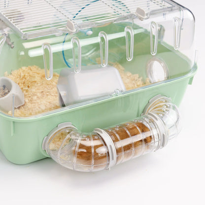 Ferplast - Combi 1 - equipped hamster cage 40.5 / 29.5 / 22.5 cm.