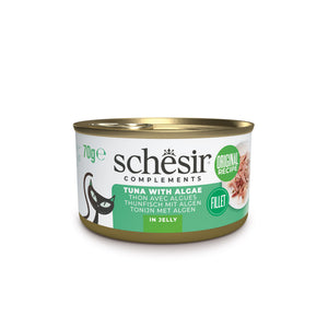 Schesir Nature Tuna with Seaweed - риба тон с морска трева в желе 85 гр