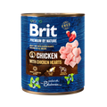 Brit Premium by Nature Chicken with Hearts - консерва за кучета с пилешко и сърца