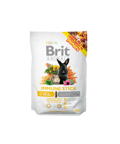 Brit Animals Immune Stick for Rodents - имуностимулиращи стикове за гризачи 80 гр
