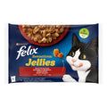 Felix Sensations Jellies Mix Chicken Beef - вкусове от фермата с ароматно желе 4 х 85 гр.