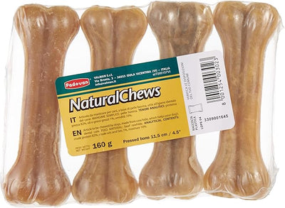 Padovan Natural Chews - кокал от пресована телешка кожа 11,5 см