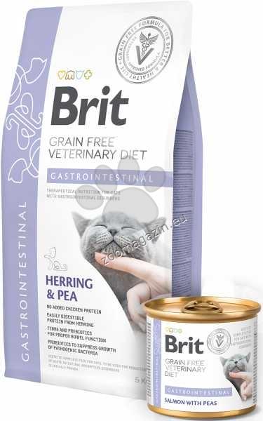 Brit VD Cat Gastrointestinal - храна за котки с абсорбционни нарушения 2 кг