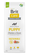 Brit Care Dog Sustainable Puppy - за кученца от всички породи за добро храносмилане и засилване на имунитета