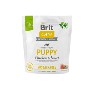 Brit Care Dog Sustainable Puppy - за кученца от всички породи за добро храносмилане и засилване на имунитета