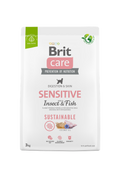 Brit Care Dog Sustainable Sensitive - храна с насекоми и риба за кучета с чувствителна кожа