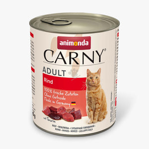 Carny Adult Beef - консерва за котки с телешко месо, стек 6 х 800 гр