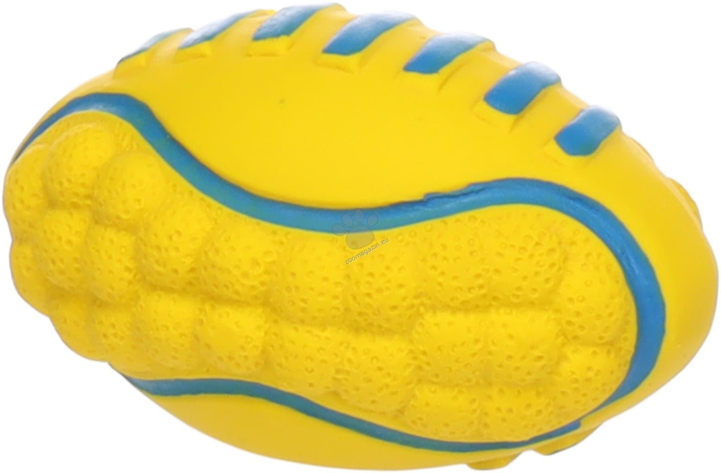 Flamingo Toy Ruggo Rugby - латексова играчка за кучета 7,7 / 4,9 / 6,2 см