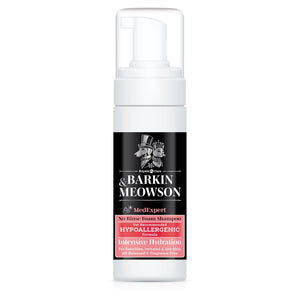 Barkin and Meowson MedExpert Hypoallergenic - хипоалергенен сух шампоан-пяна без изплакване 150 мл