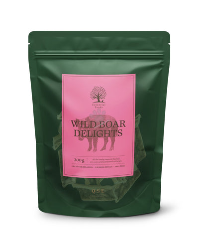 Essential Wild Boar Delights - лакомство за куче с месо от див глиган 200 гр