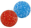 Ferplast - Neon ball pa5200 - грапави силиконови топчета със звънче, 2 бр.