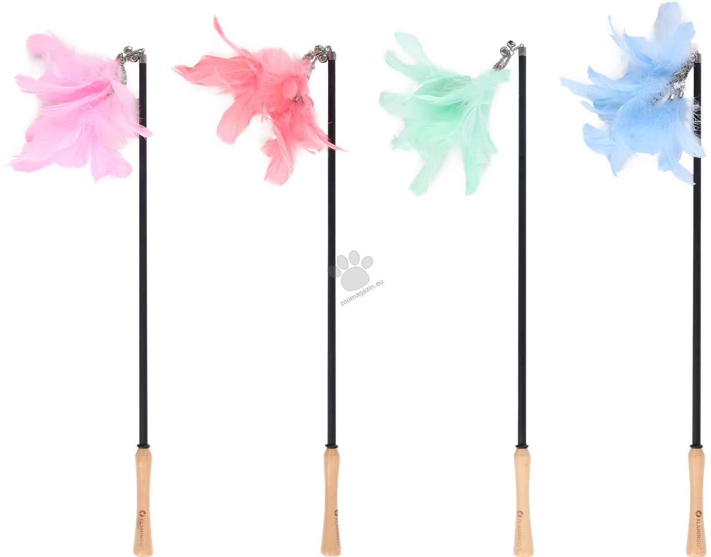 Flamingo Toy Nimmy Dangler - въдица за котки 61-186 / 22 / 17 см