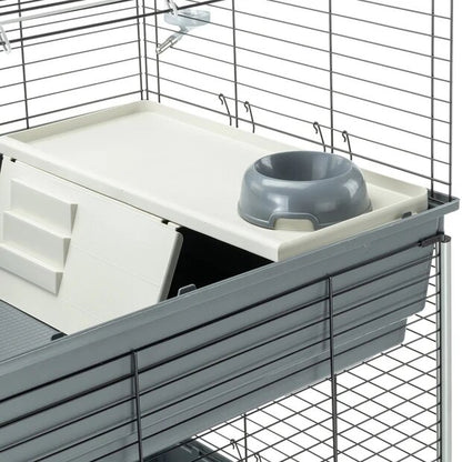 Ferplast Rabbit 120 Tris - fully equipped cage for mini rabbits 118 / 58 / 166 cm.