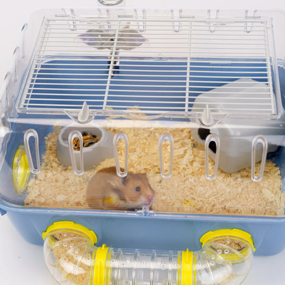 Ferplast - Combi 2 - Equipped Hamster Cage 79.5 / 29.5 / 26.5 cm.
