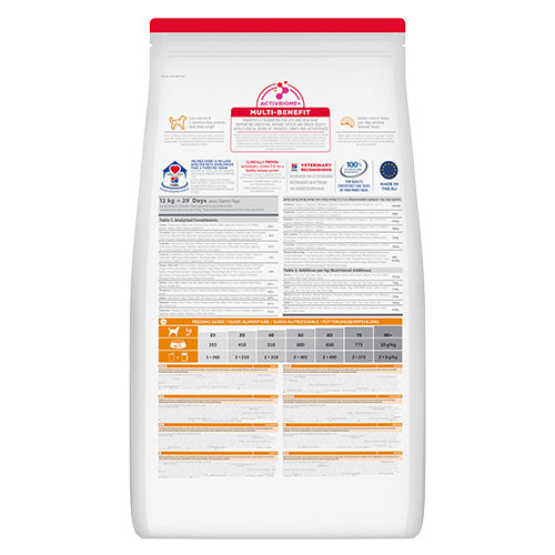 Hills Science Plan Canine Adult Light Lаrge Breed - с пилешко, пълноценна суха храна за кучета от едри породи над 25кг, с понижени енергийни нужди, на възраст от 1 до 5 години 12+2 кг.