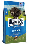 Happy Dog Sensitive Junior Lamm & Rice - пълноценна храна с агнешко месо за кученца от 6 до 18 месеца 4 кг.