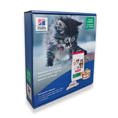 Hills Science Plan Kitten Chicken - тестов комплект за котенца с пилешко месо