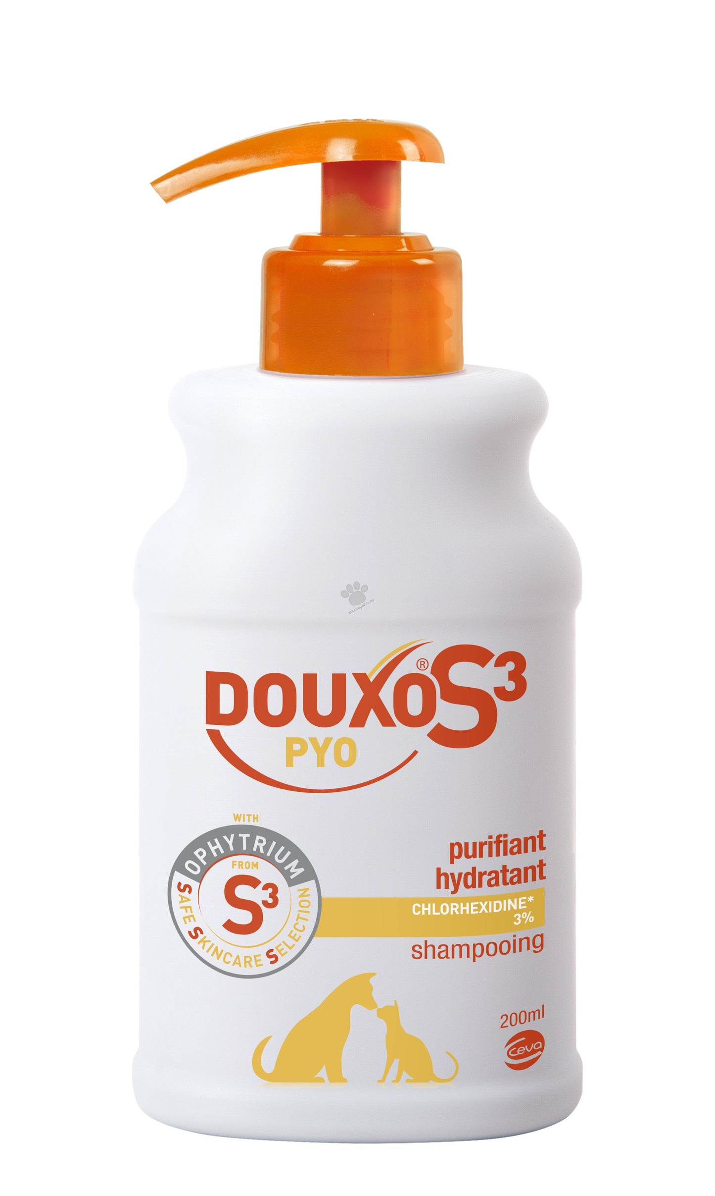 DouxoS3 Pyo Shampoo - с антибактериално и антигъбично действие 200 мл.