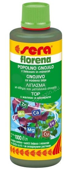 РАЗПРОДАЖБА Sera Florena - течен тор за сладководни аквариумни растения