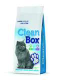 Clean Box Super Premium - постелка за котешка тоалетна от бял бентонит / натурална / 5 кг.