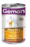 Gemon Adult Mini Chicken and Rice - консерва за кучета от малки породи с пилешко месо и ориз 415 гр