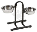 Kerbl Feeding Bar Deluxe - стойка с метални купи 2 / 2800 мл.