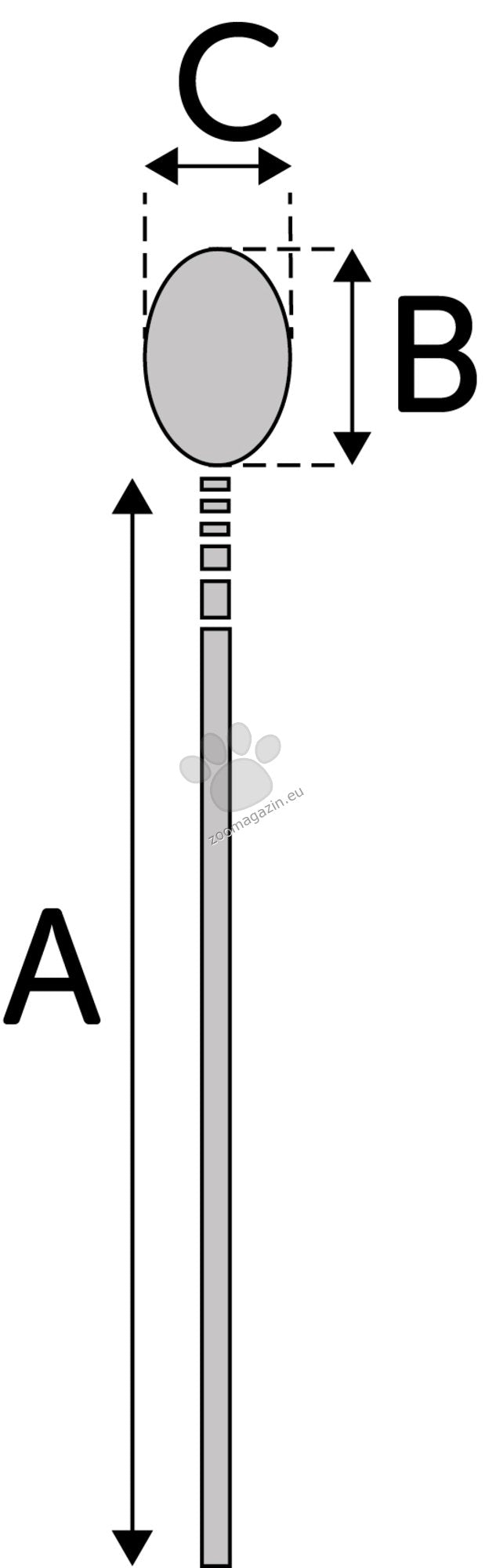 Flamingo Toy Hasse Dangler - въдица за котки 61 - 186 см