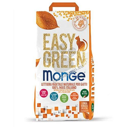 Monge Easy Green Natural Vegetal Litter - царевична котешка тоалетна 3,8 кг