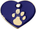 iMARC Blue Elegance Heart Gold / малък /