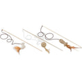 Ferplast - Cat toy made from wood and rope pa4998 - котешка играчка от натурални продукти