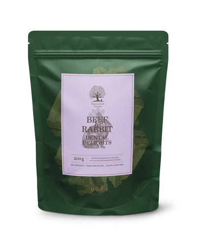 Essential Beef and Rabbit Dental Delights - дентално лакомствко с говеждо и заешко месо 200 гр