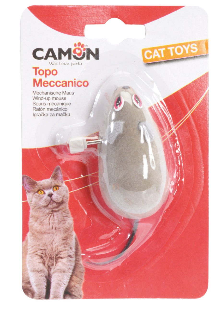 Camon Wind-up Hairless Mouse - движеща се мишка