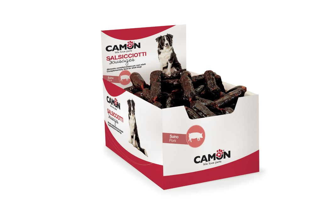 Camon Ham Sausages - лакомства със свинско месо, кутия 200 бр