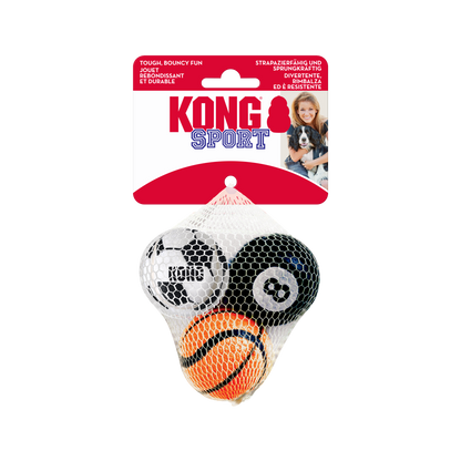 KONG Sport Balls - гумени топки за кучета 3 бр